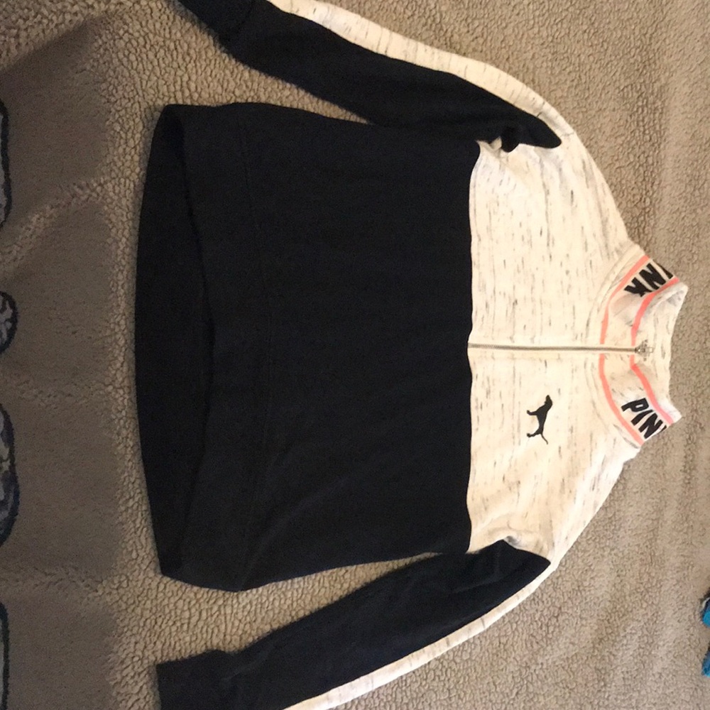 Quarter zip pullover from PINK
